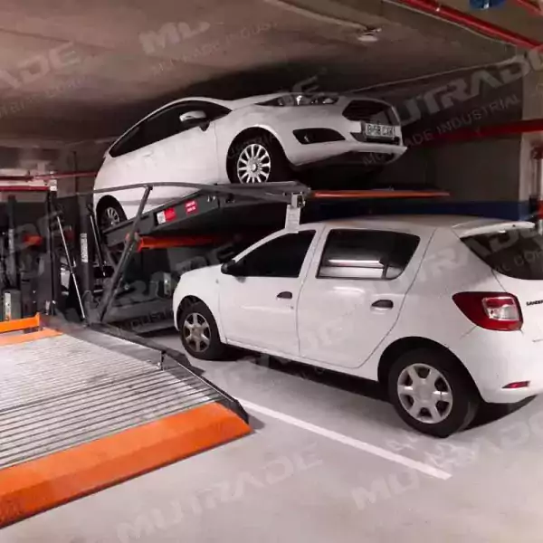 מכפיל חנייה Two level Low Ceiling Garage Tilt Car Parking Lift TPTP-2